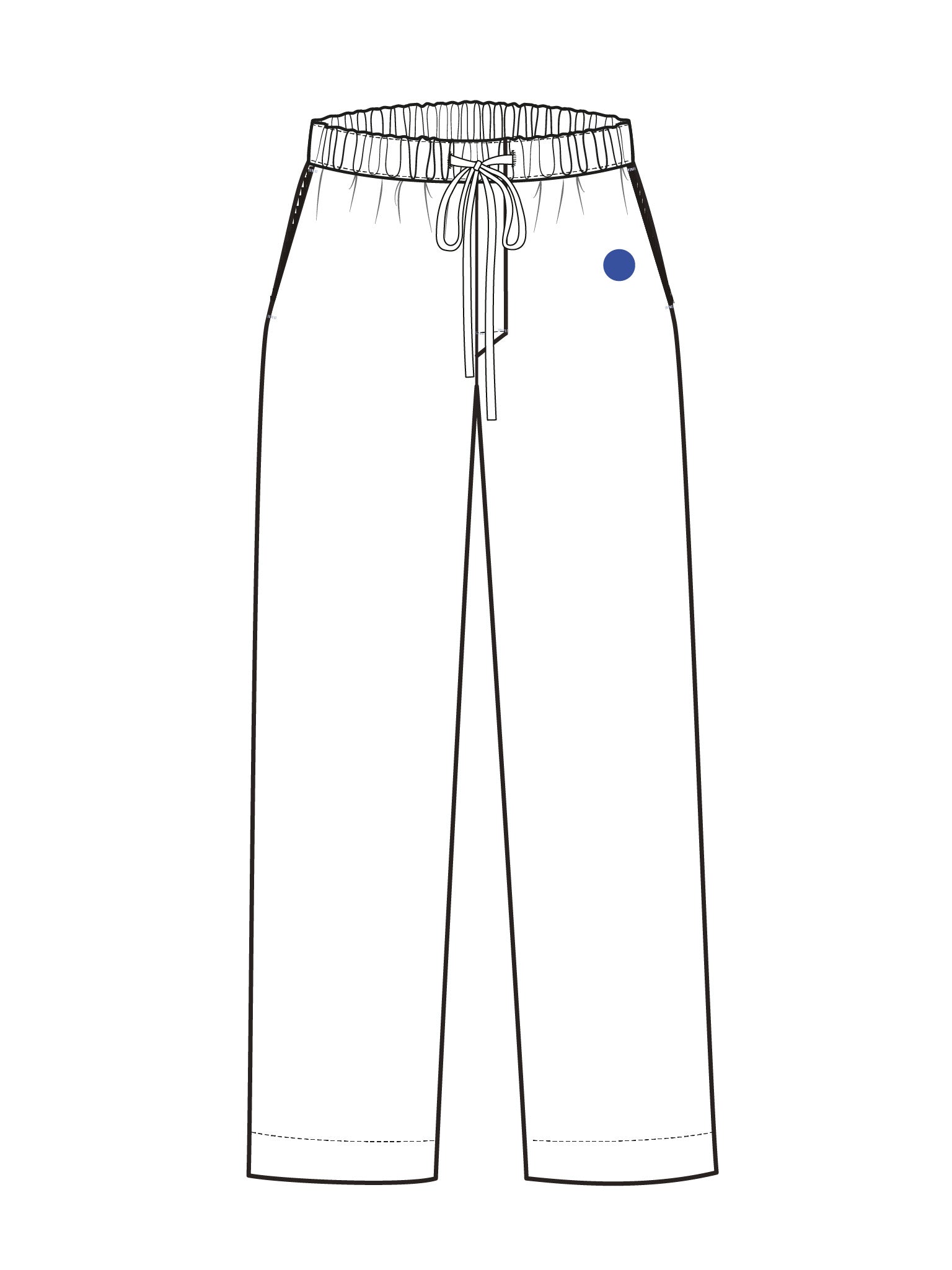 (Im)perfect Pyjama Pants - breeze blue - M