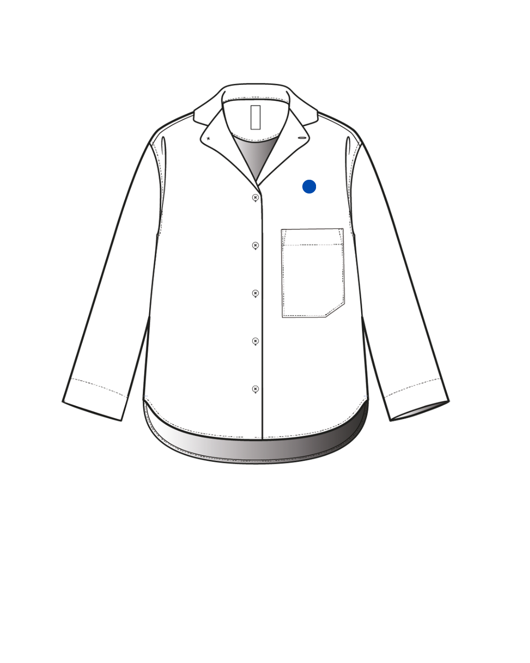 (Im)perfektes Pyjamahemd - olive cream pinstripe - XL