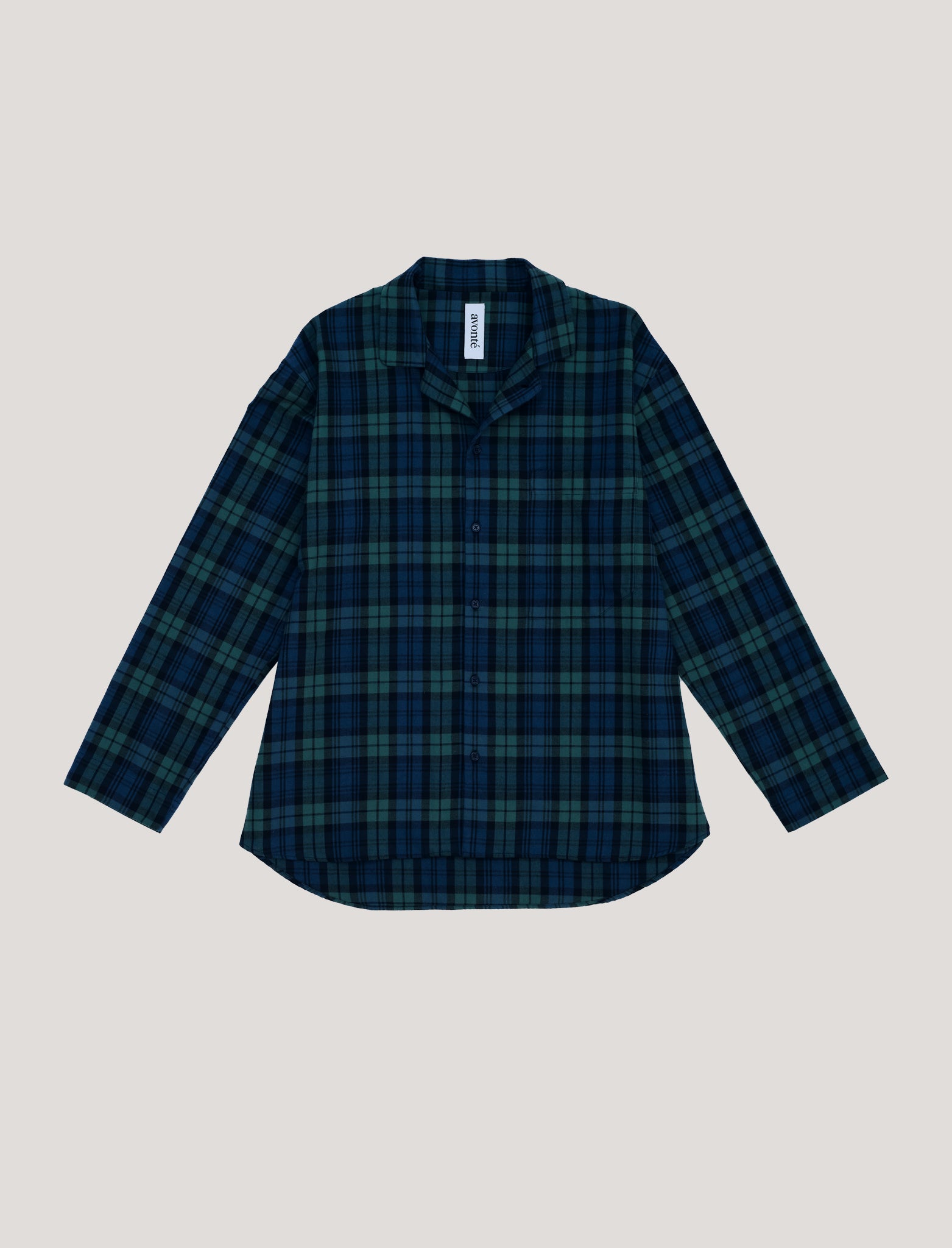 (Im)perfektes Pyjamahemd - pine lake check - S