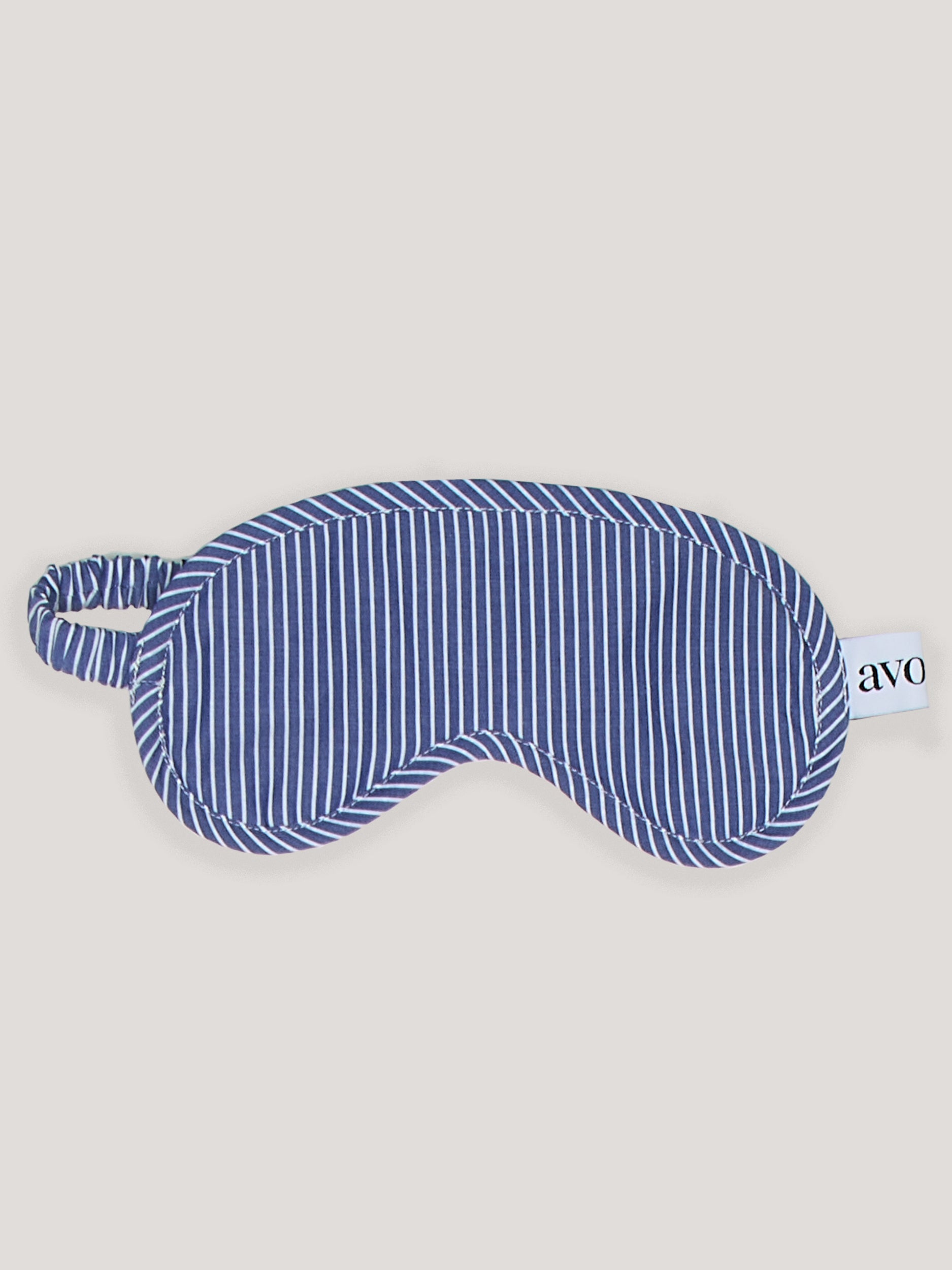 Schlafmaske - sailor blue stripe
