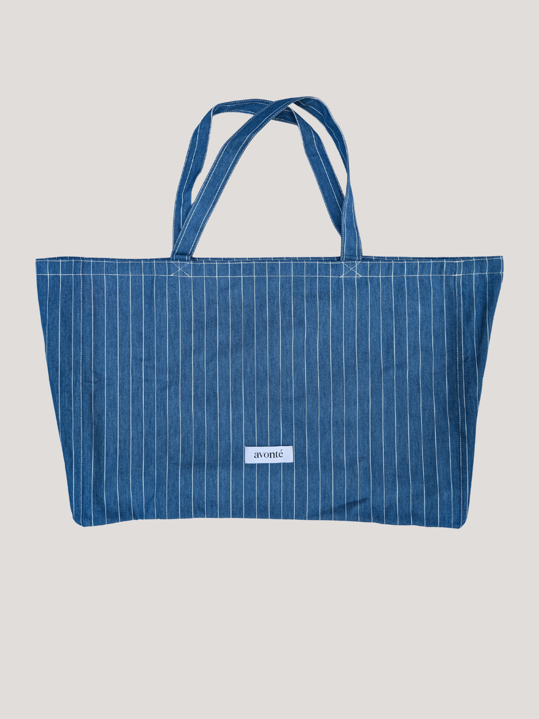 Tragetasche - ocean pinstripe