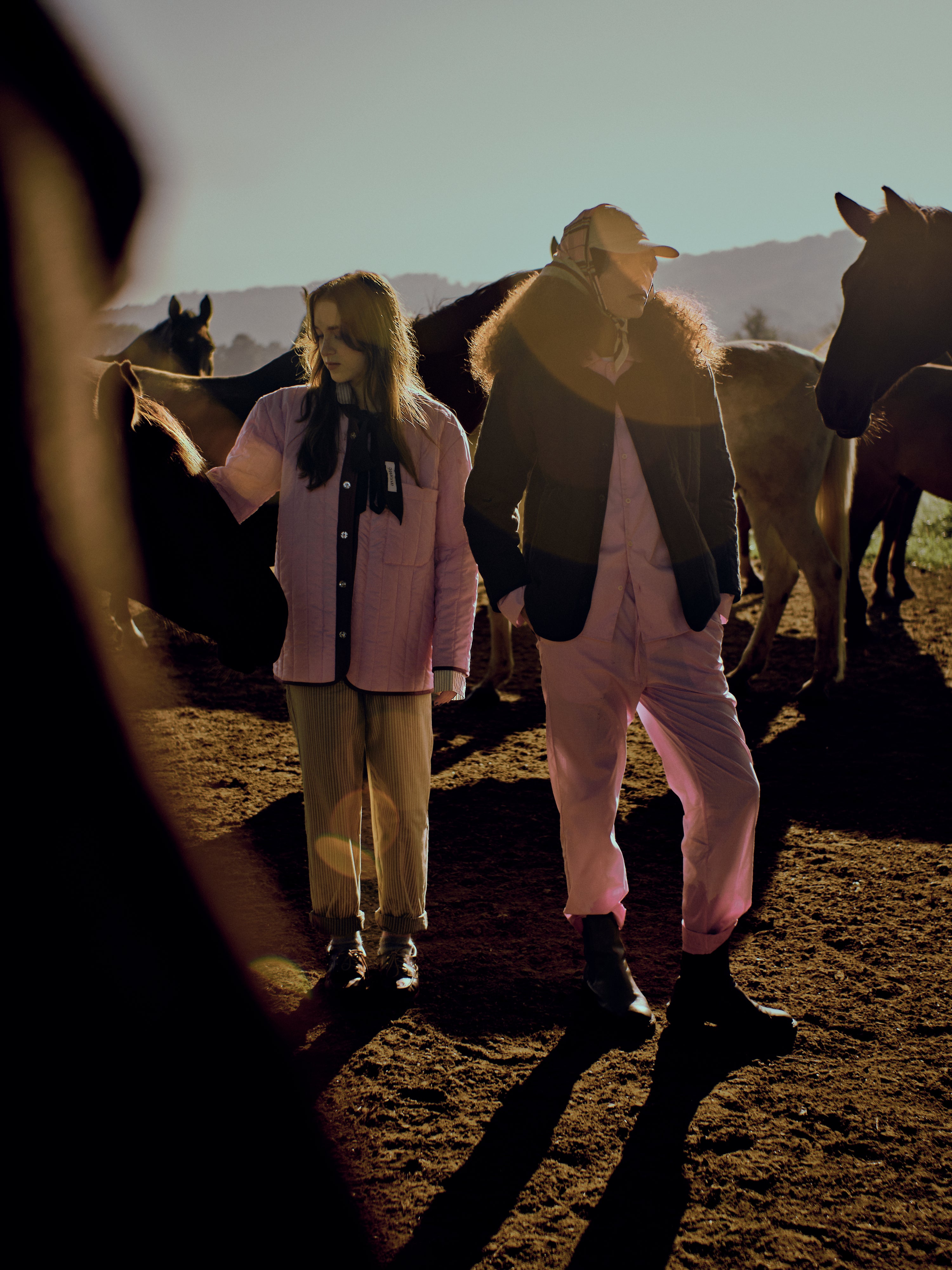 Pyjamaset (Hemd + Hose) - strawberry blush