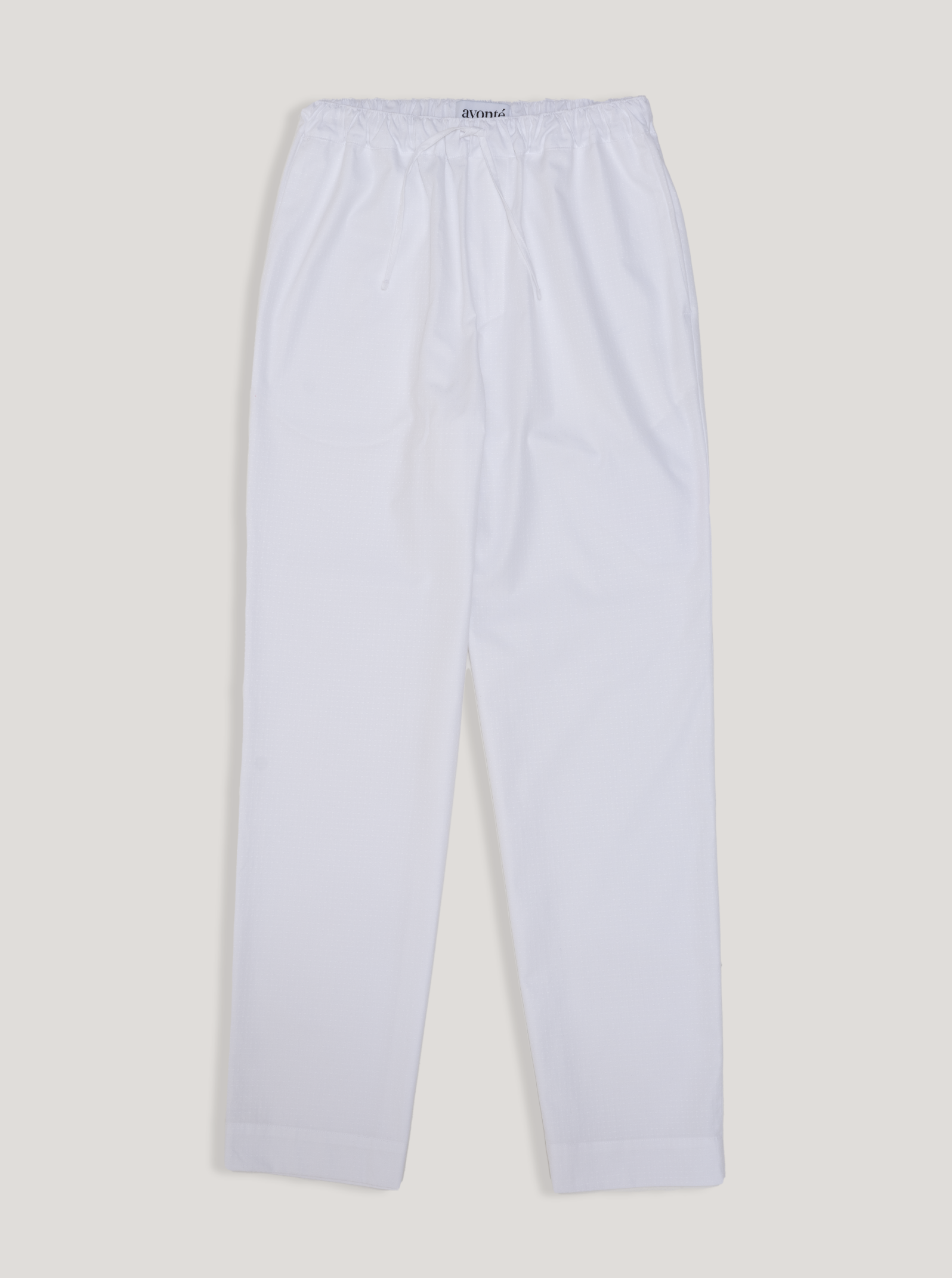 (Im)perfekte Pyjamahose - worthy white - M