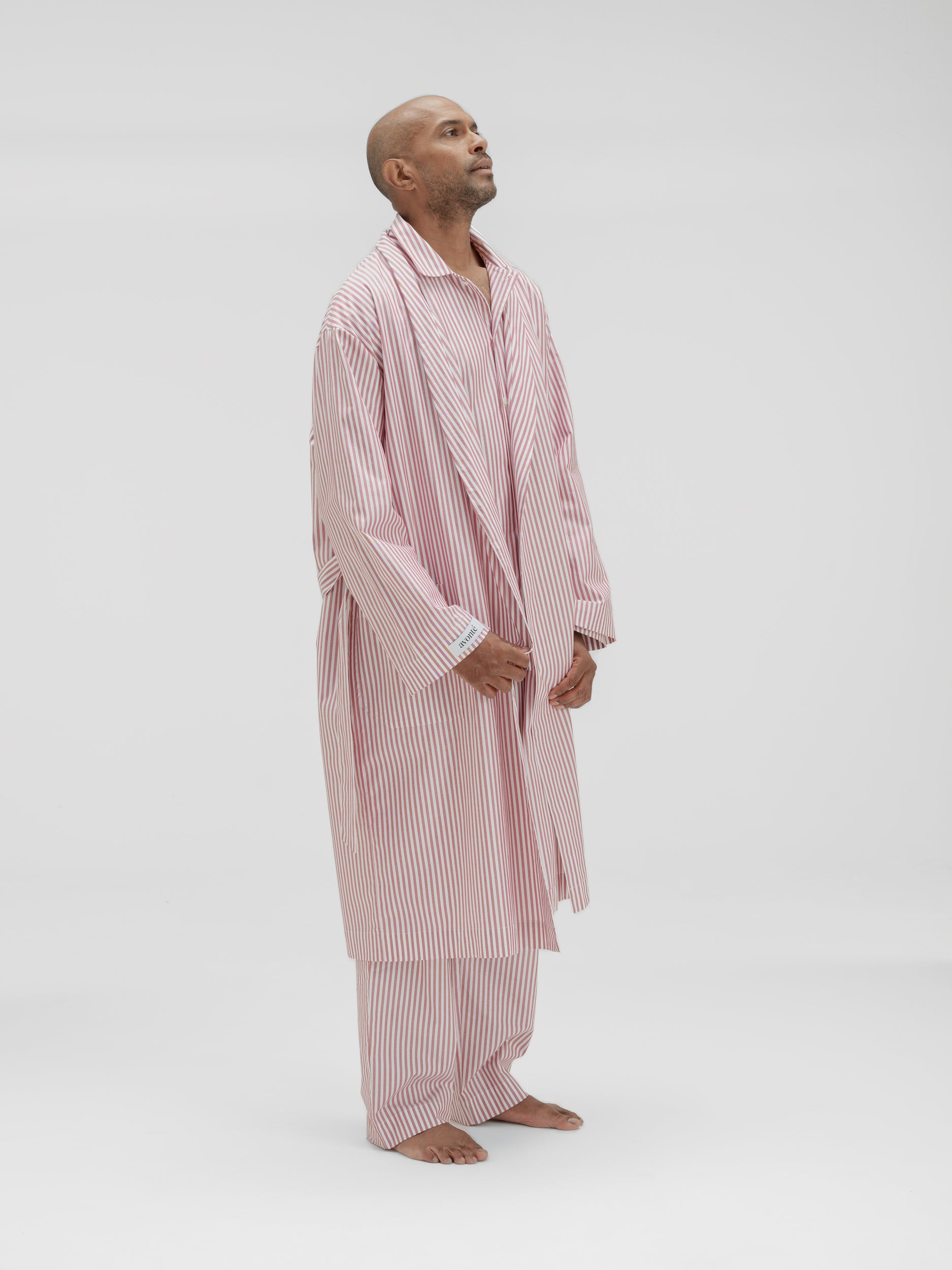 avonte_sustainable_sleepwear_robe_rusty_red_stripe_m_side2_nirenmahajan