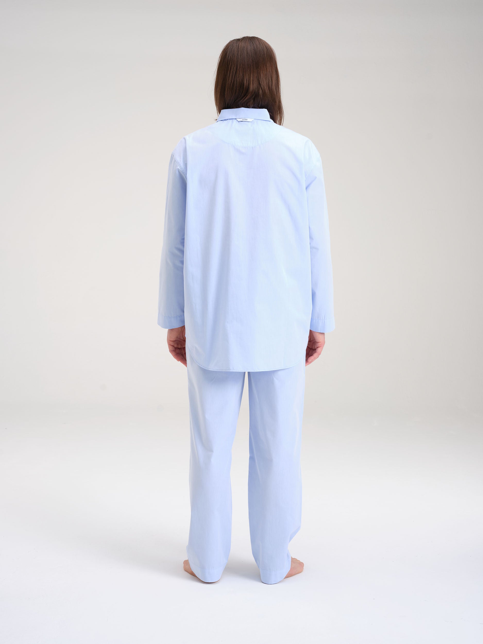 Pyjama Shirt - breeze blue
