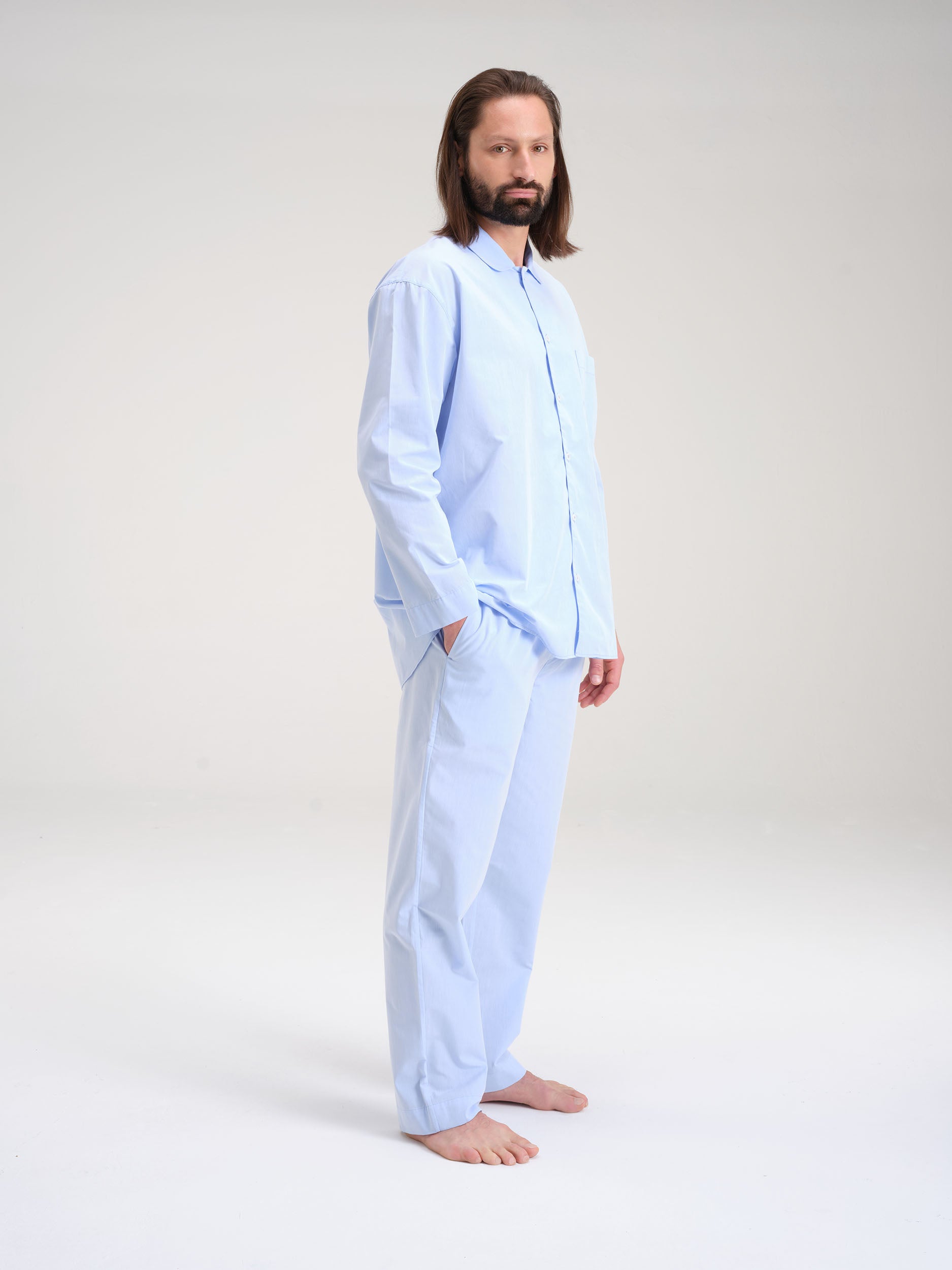 (Im)perfect Pyjama Pants - breeze blue - M