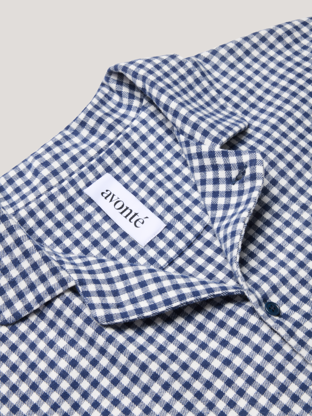 Pyjamahemd - little navy check