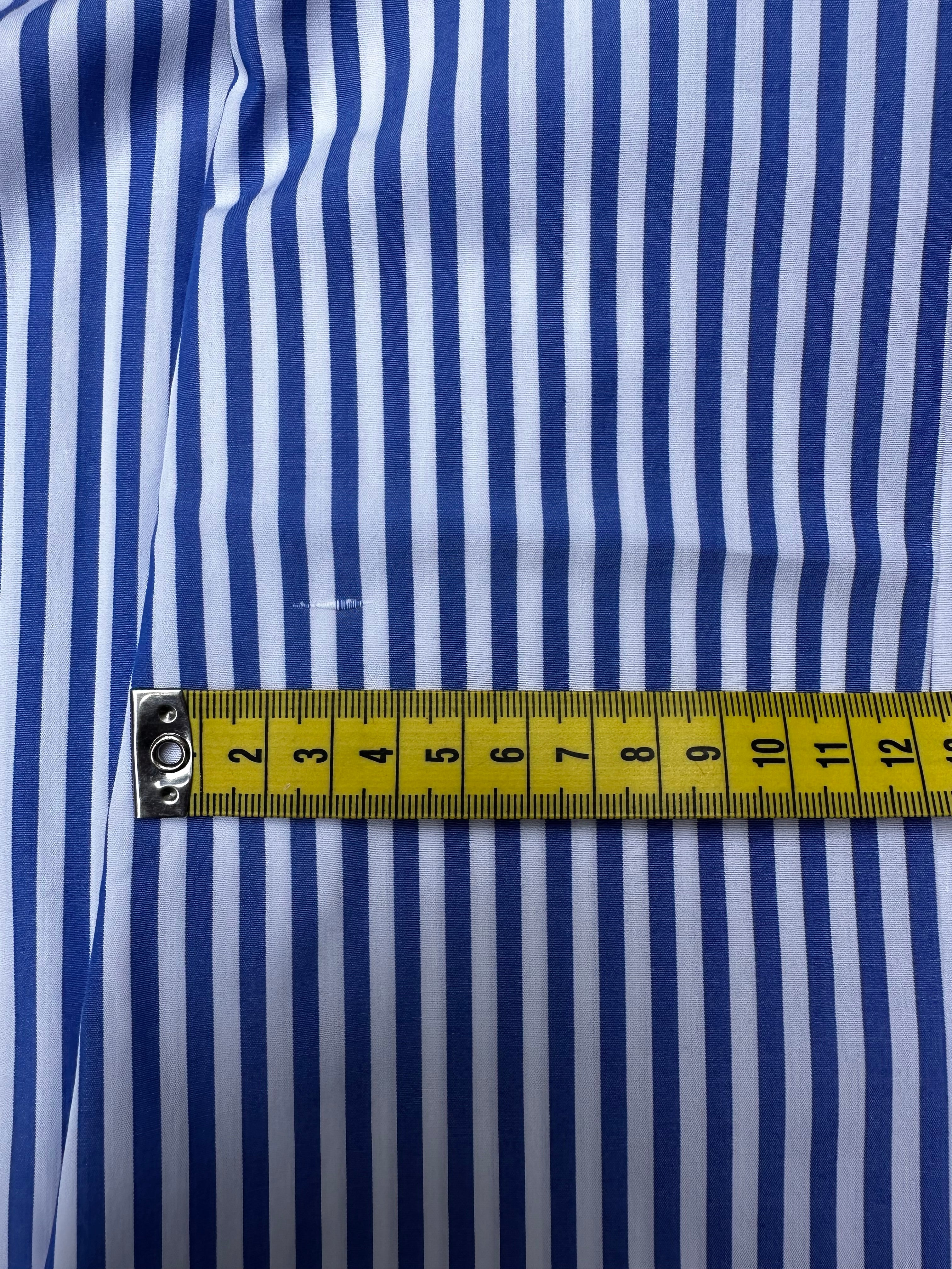(Im)perfect Pyjama Shirt - indigo blue stripe -S