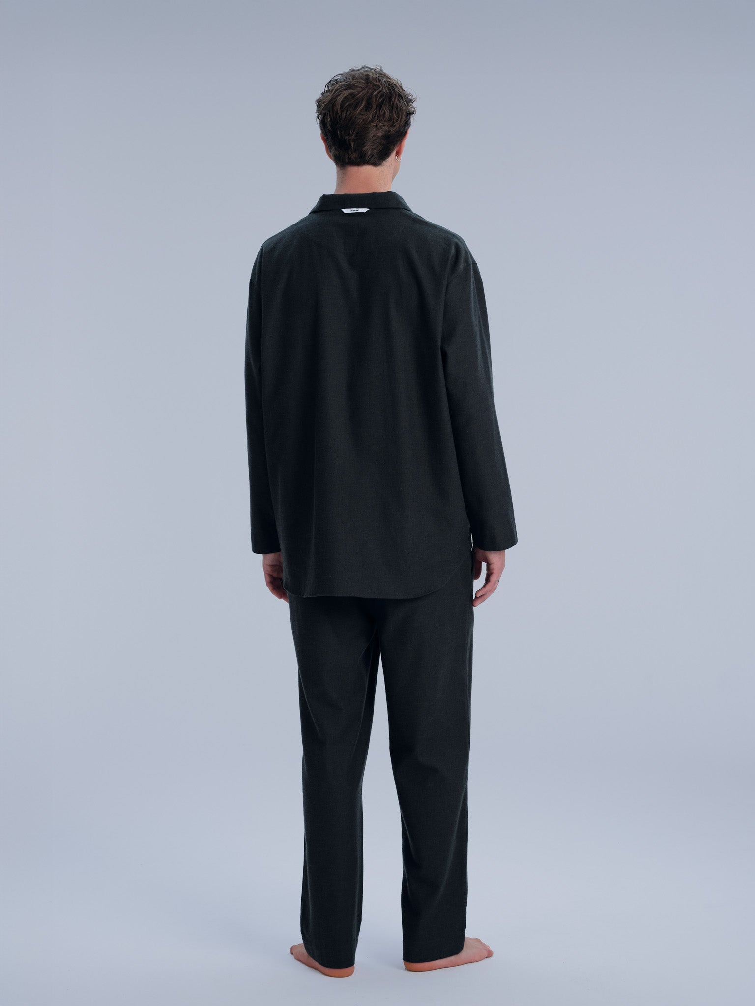 Pyjamaset (Hemd + Hose) - forest green