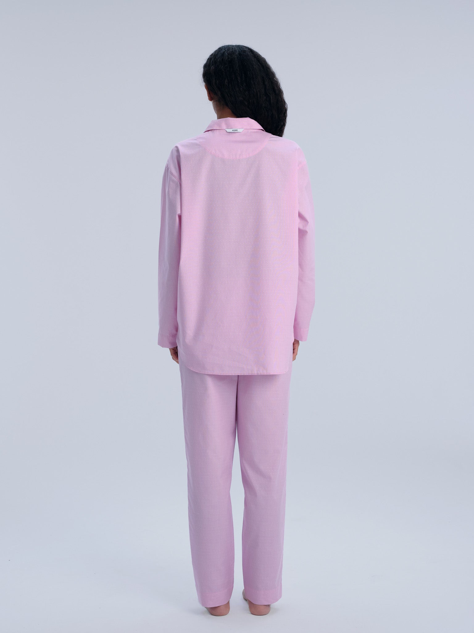 Pyjamahemd - strawberry blush