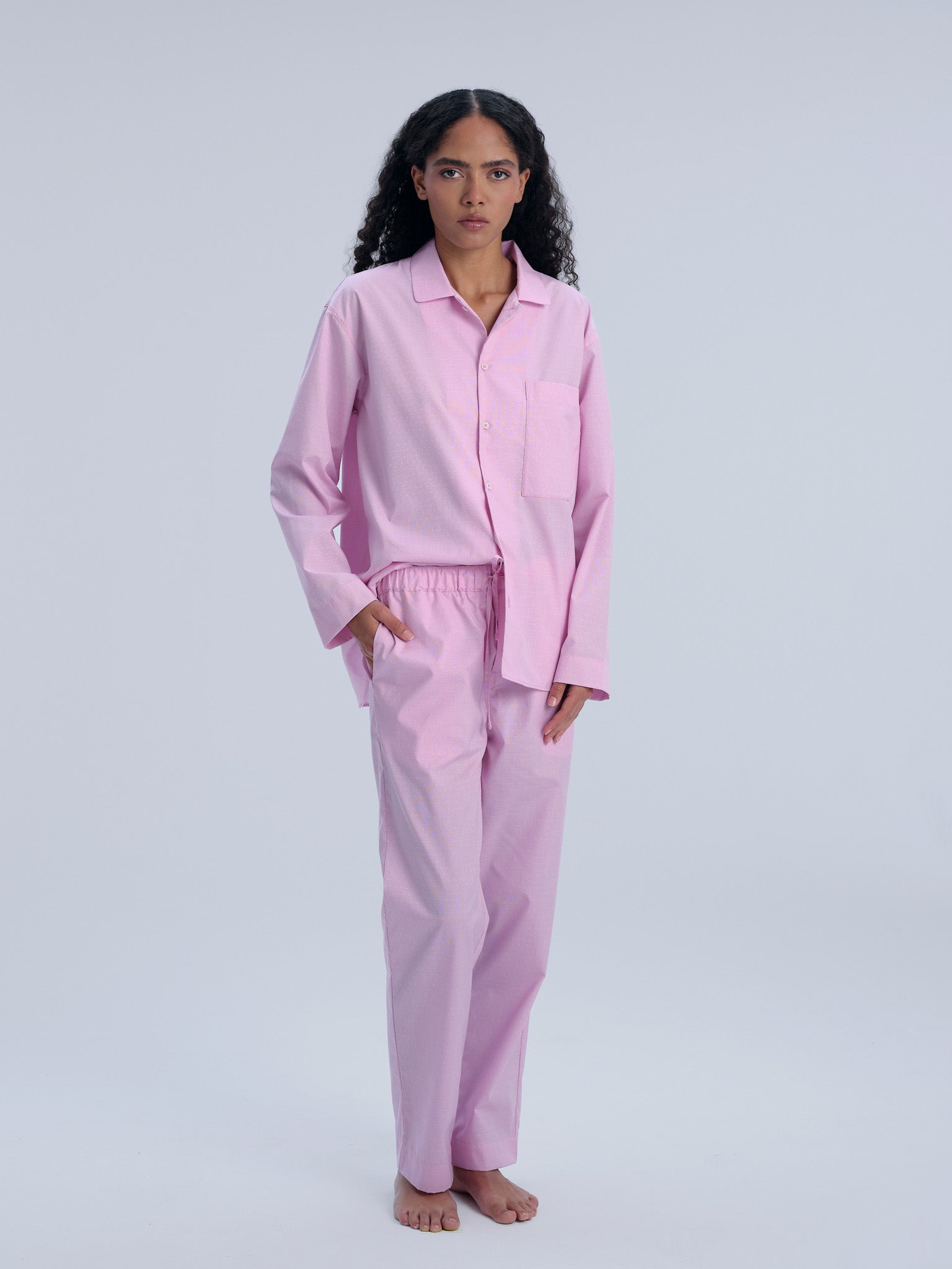 Pyjamaset (Hemd + Hose) - strawberry blush