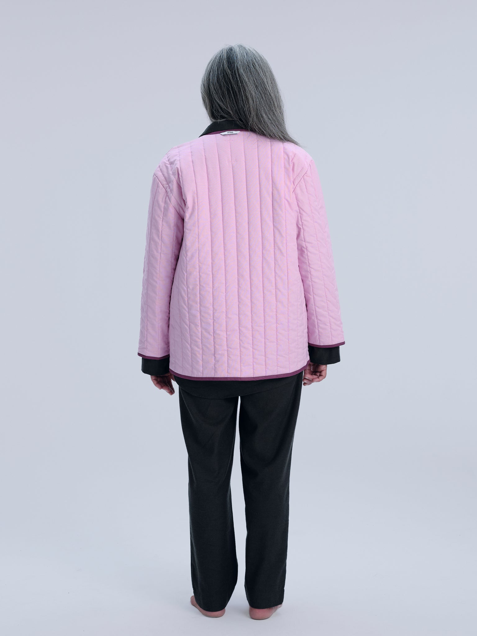 Padded Jacke - strawberry blush