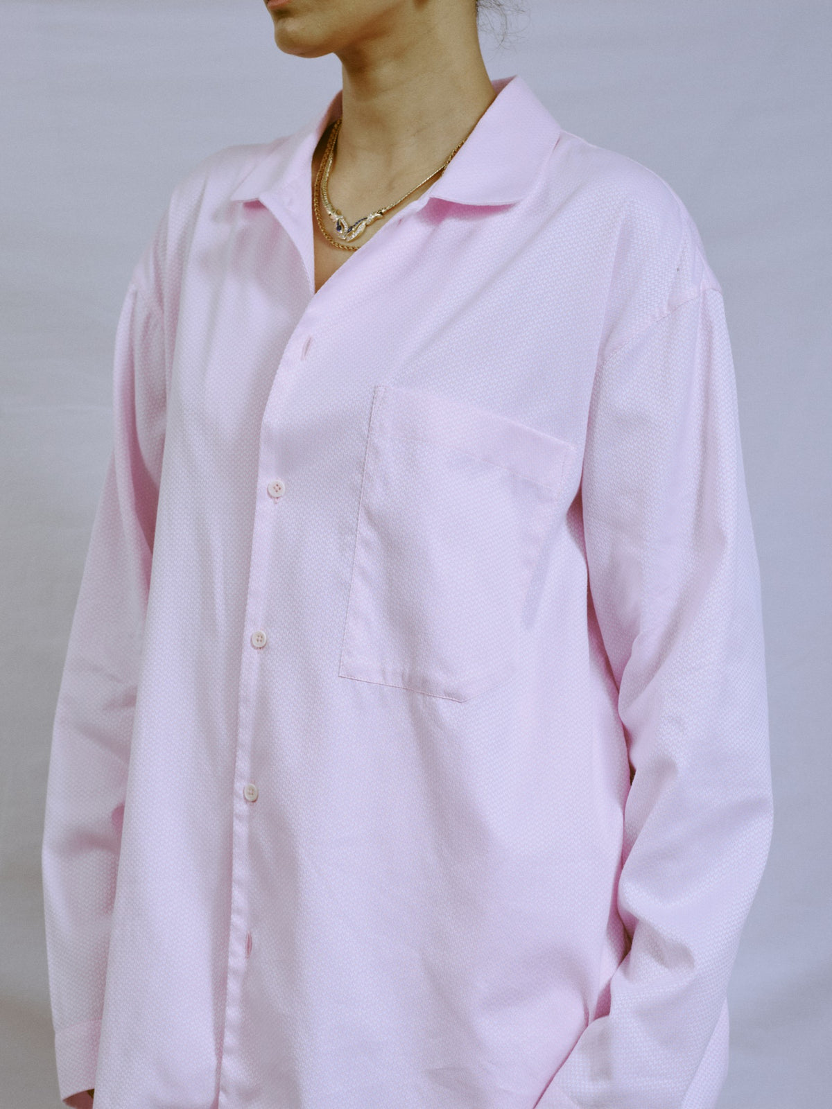 Pyjama Shirt - tiny rose hearts