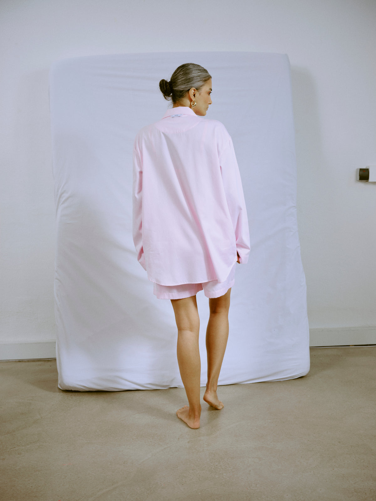 Pyjama Shirt - tiny rose hearts
