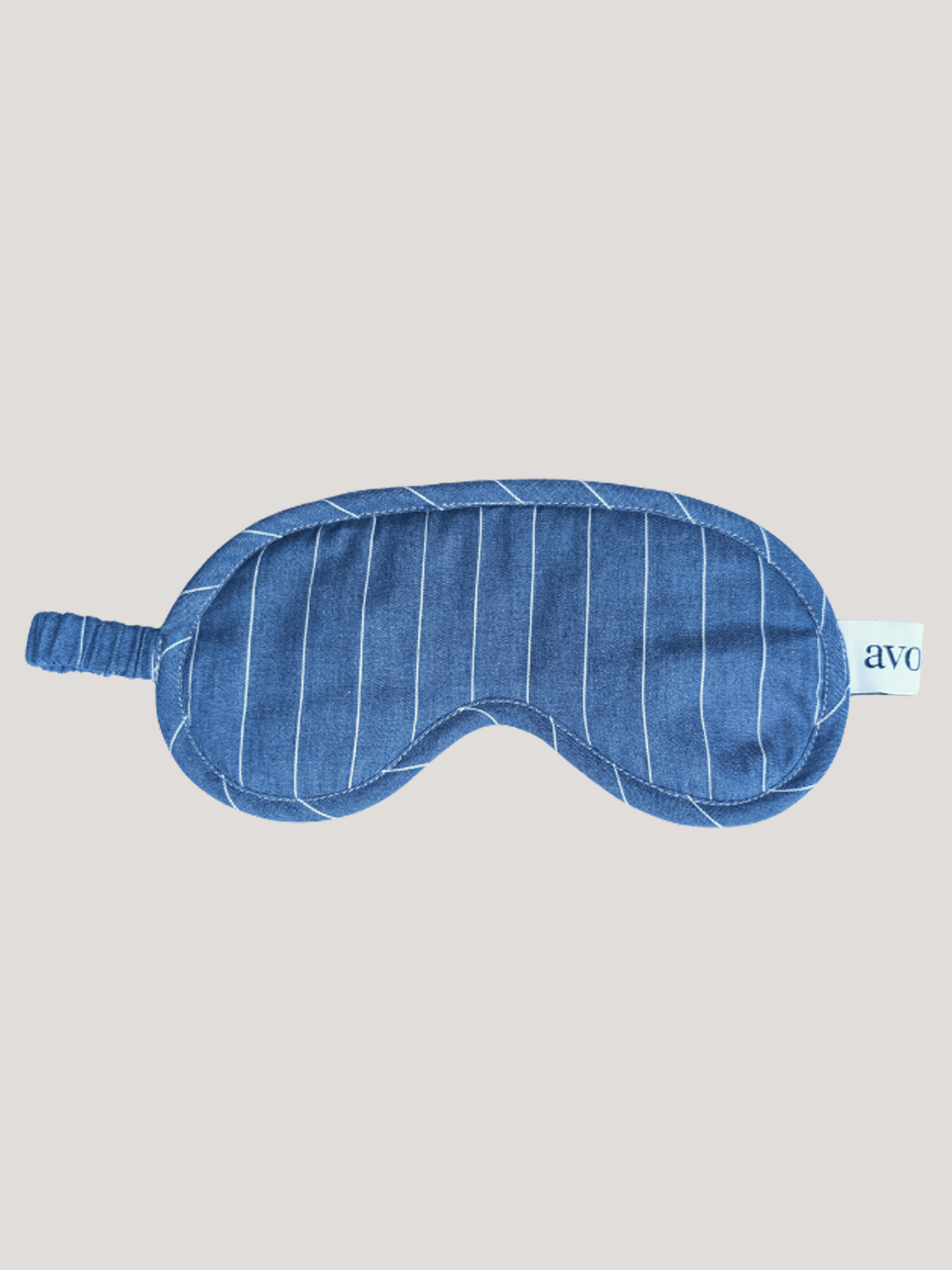 Schlafmaske - ocean pinstripe