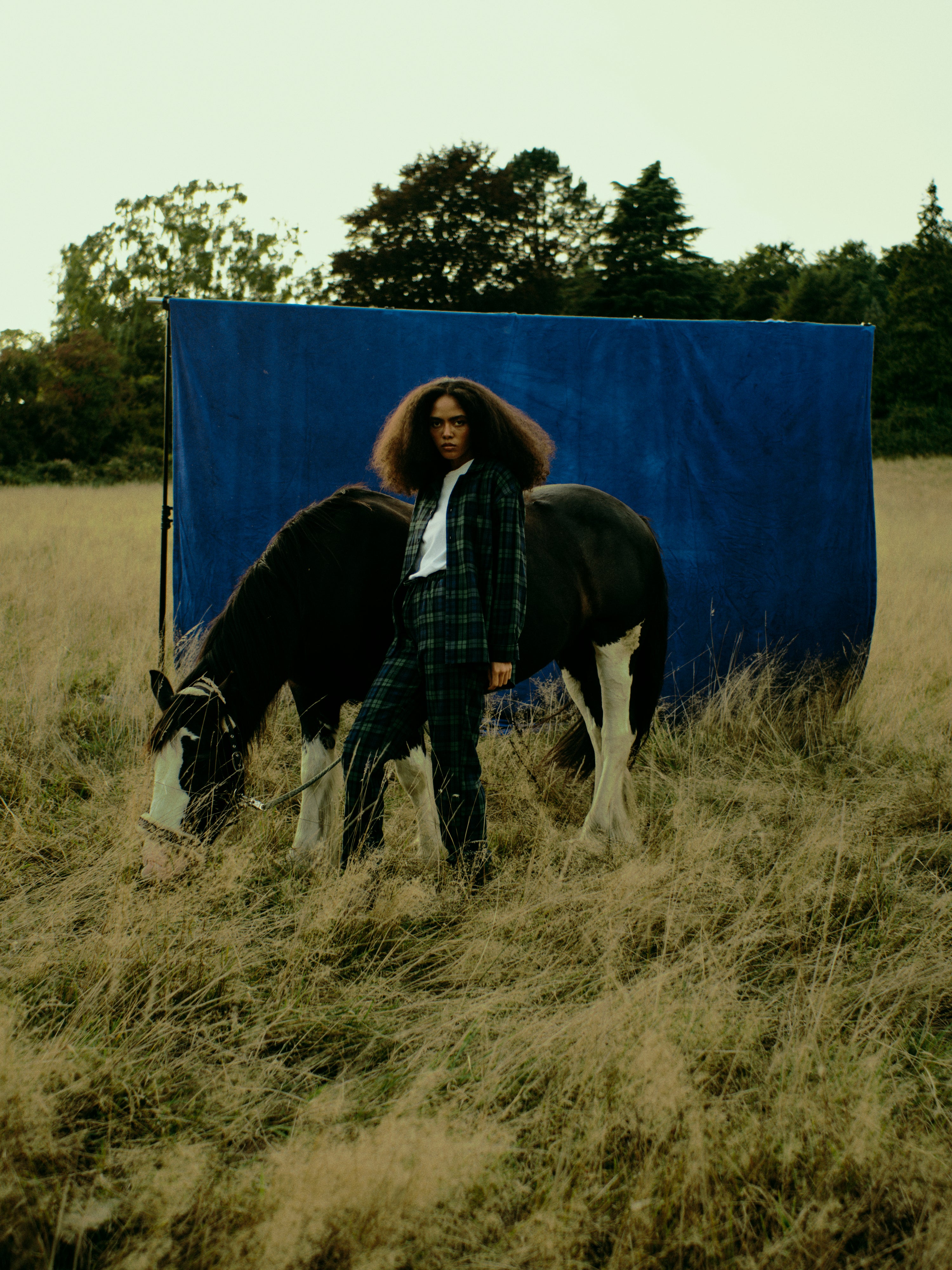 Pyjamaset (Hemd + Hose) - pine lake check