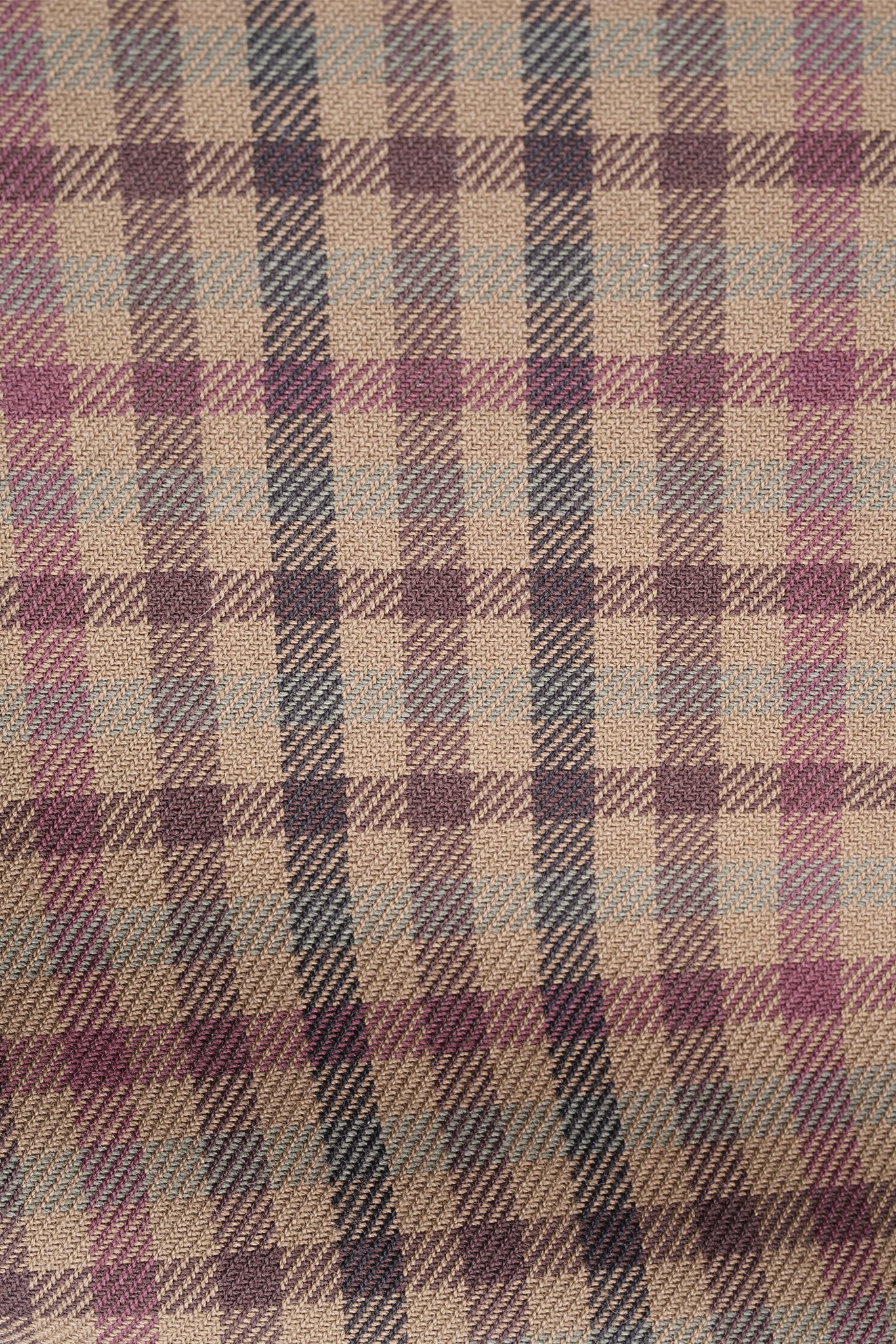 Padded Jacke - chestnut check