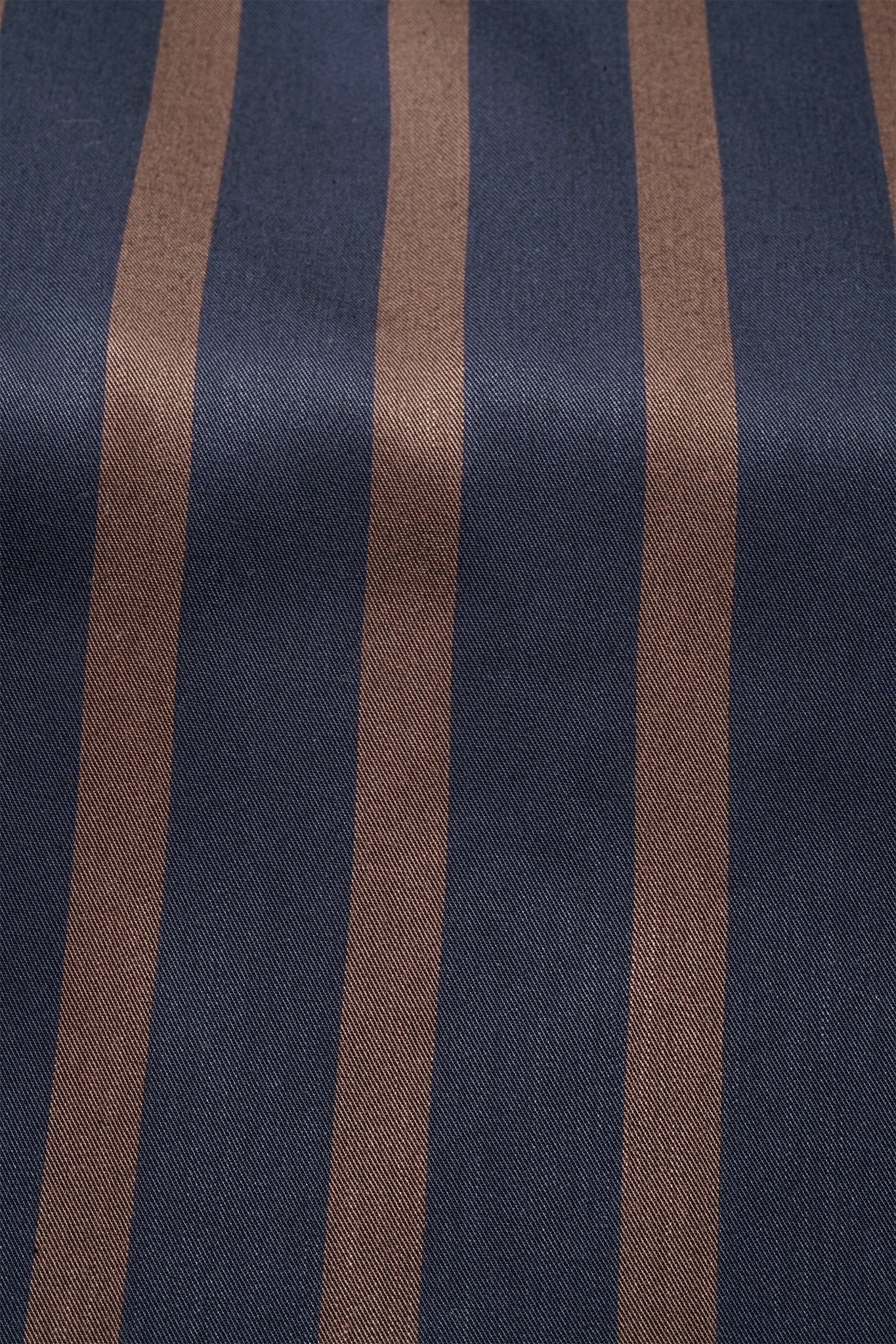 Pyjamahemd - chocolate night stripe