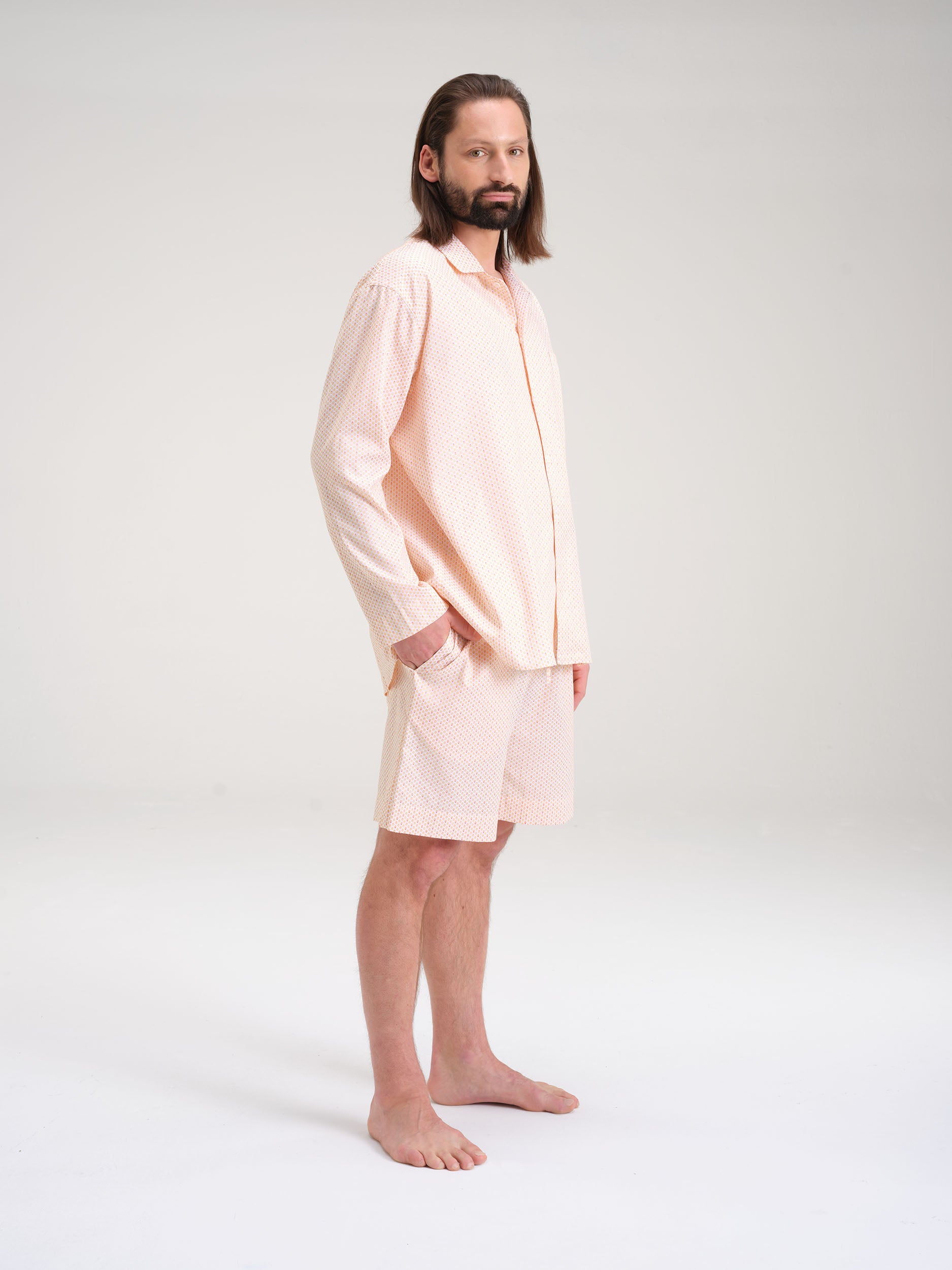 Pyjama Set (Shirt+ Shorts) - summer smiles