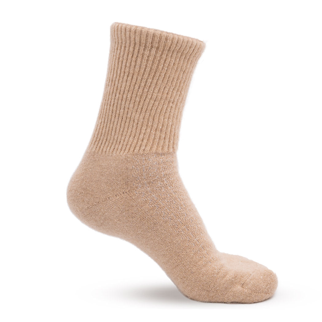 Wollsocken - beige