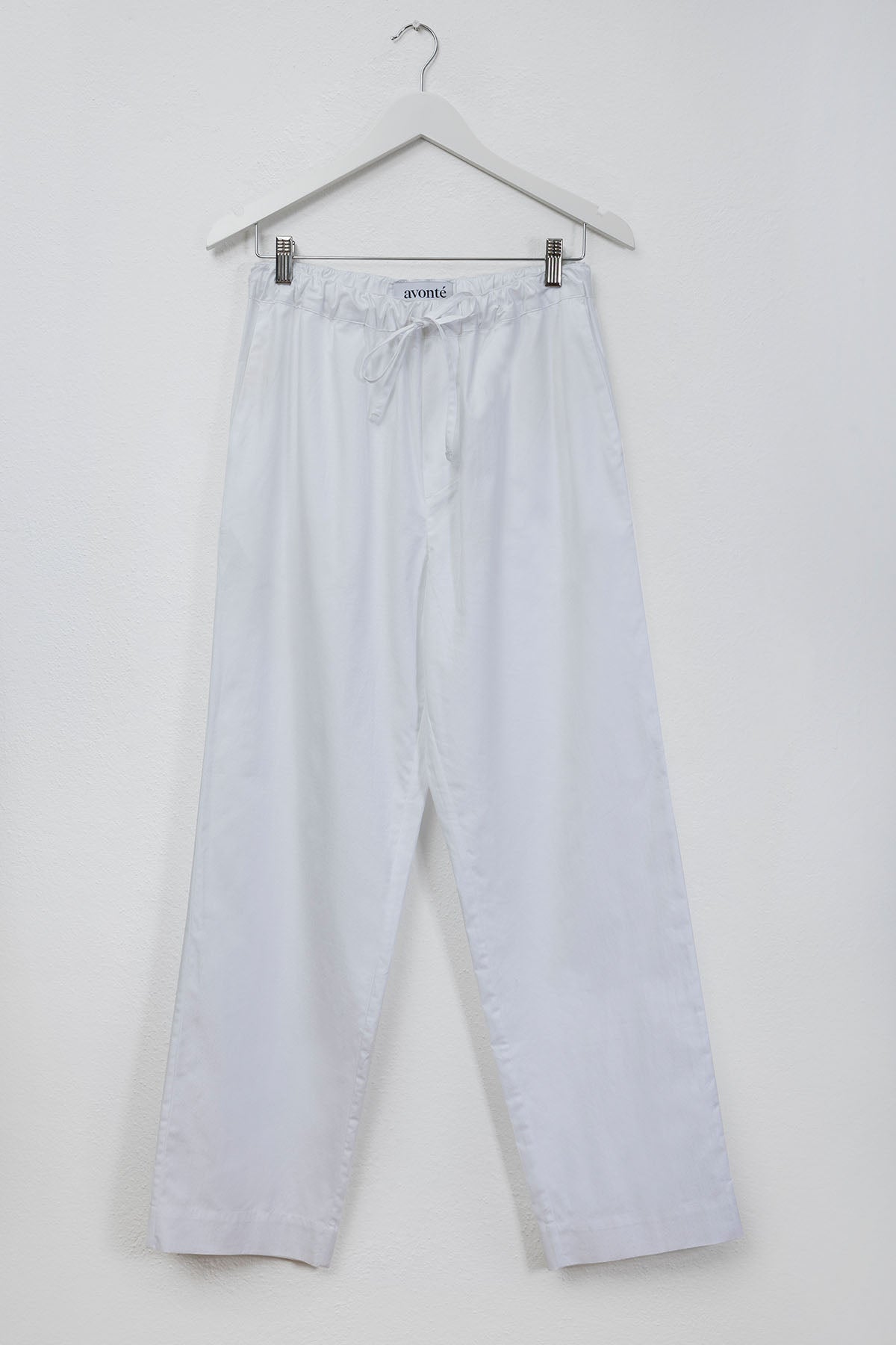 long pyjama pants in volor worthy white_avonte